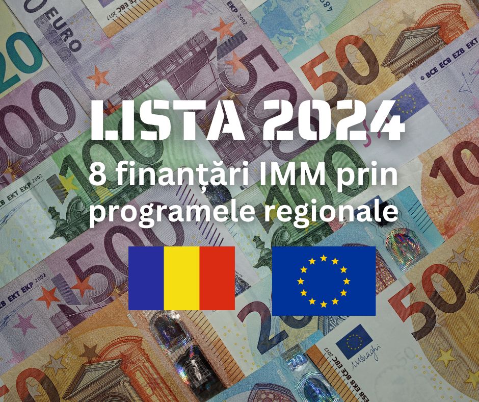 Fonduri Europene LISTA 2024 Granturi IMM în valoare totală de 420